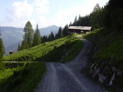 Die H&uuml;tte ist in Sicht